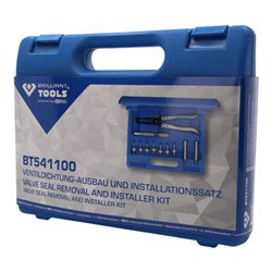 Brilliant Tools Ventilschaftabdichtungs-Montage und Demontage-Satz, 11-tlg