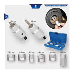 Brilliant Tools Federbein-Werkzeug-Satz, 8-tlg