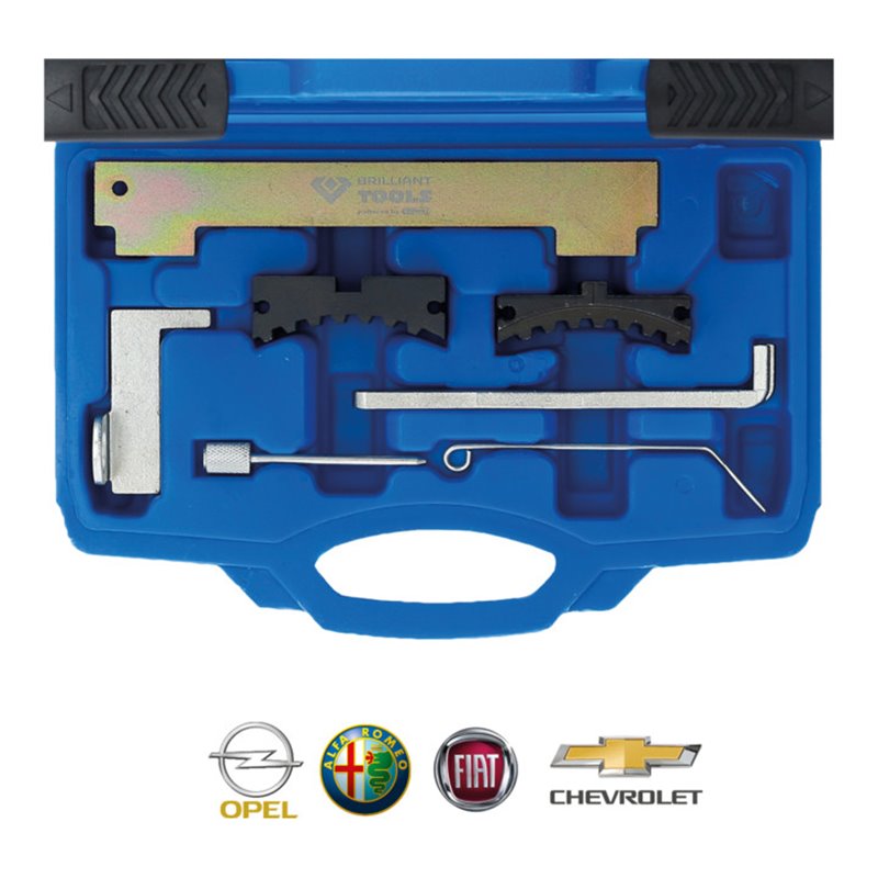 Brilliant Tools Motor-Einstellwerkzeug-Satz für Opel 1.6, 1.8