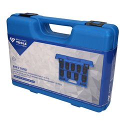 Brilliant Tools Antriebswellen-Stecknuss-Satz, 9-tlg