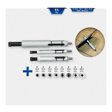 Brilliant Tools Universal-Kupplungszentrierwerkzeug-Satz, 11-tlg