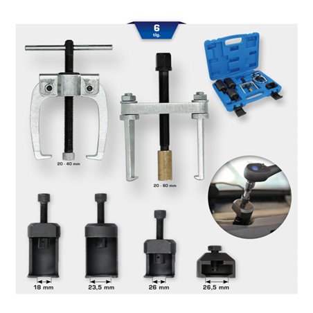 Brilliant Tools Scheibenwischerarm-Abzieher-Satz, 6-tlg