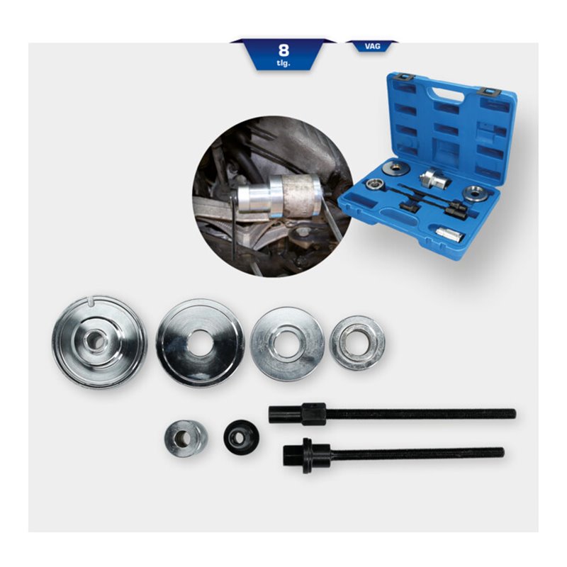 Brilliant Tools Silentlager-Werkzeug-Satz, für VW Polo 9N, 8-tlg