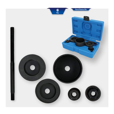 Brilliant Tools Hinterachs-Längslenkerbuchsen-Werkzeug-Satz, für Ford, 6-tlg