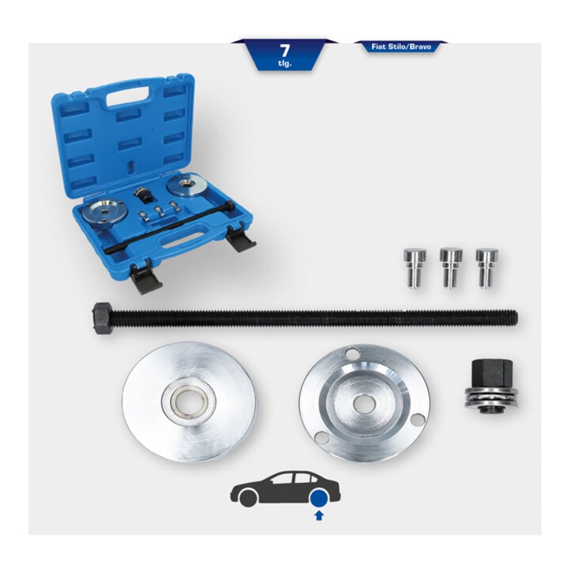 Brilliant Tools Silentlager-Werkzeug-Satz, für Fiat, 7-tlg