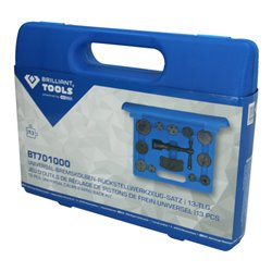 Brilliant Tools Universal-Bremskolben-Rückstellwerkzeug-Satz, 13-tlg