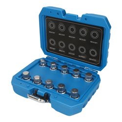 Brilliant Tools Felgenschloss-Sortiment für VW, 10-tlg