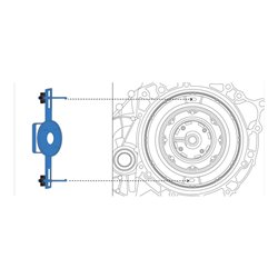 Brilliant Tools Doppelkupplungs-Werkzeug für Volvo, Ford, Chrysler und Dodge