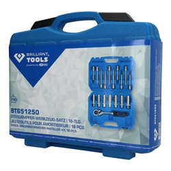 Brilliant Tools Stoßdämpfer-Werkzeug-Satz, 18-tlg