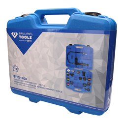 Brilliant Tools Kühlsystem-Diagnose-Satz, 18-tlg