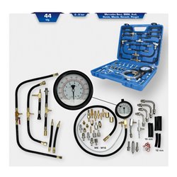 Brilliant Tools Benzindruck-Prüfer-Satz, 0 - 8 bar, 44-tlg