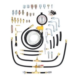 Brilliant Tools Benzindruck-Prüfer-Satz, 0 - 8 bar, 44-tlg