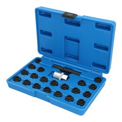 Brilliant Tools Felgenschloss-Sortiment für BMW, 22-tlg