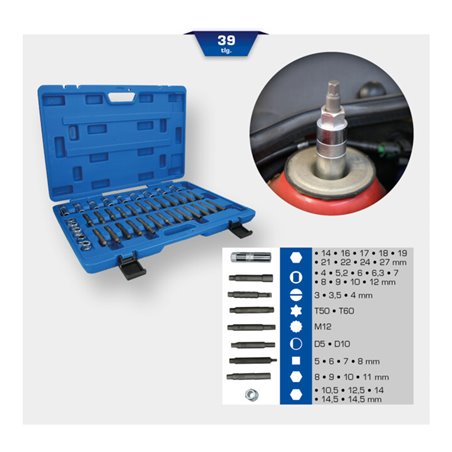 Brilliant Tools Stoßdämpfer-Werkzeug-Satz, 39-tlg