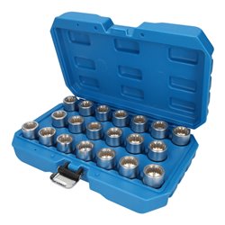 Brilliant Tools Felgenschloss-Sortiment für Porsche, 21-tlg