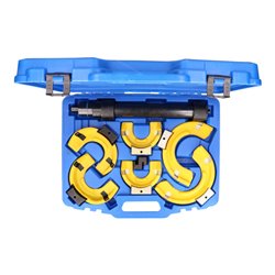 Brilliant Tools Federspanner-Satz, 15-tlg, mit Kunststoff-Schutzeinlagen