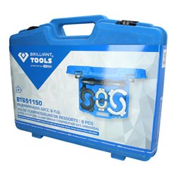 Brilliant Tools Federspanner-Satz, 15-tlg