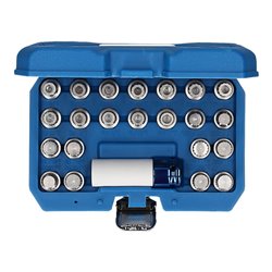 Brilliant Tools Felgenschloss-Sortiment für VW, 23-tlg