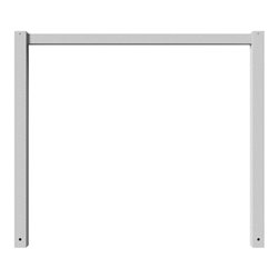 Schake Wegesperren 1,50m feststehend, ohne Knieholm, kpl verschweißt