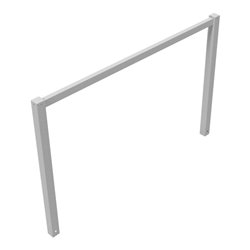 Schake Wegesperren 2,00m feststehend, ohne Knieholm, kpl verschweißt