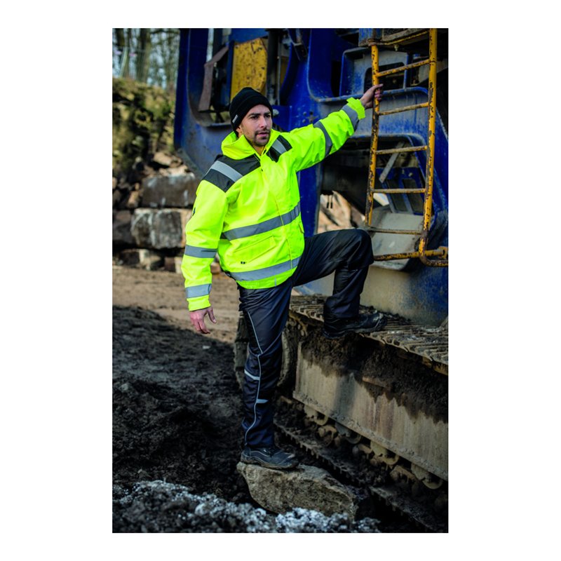 Terratrend Job Piloten-Warnschutzjacke gelb