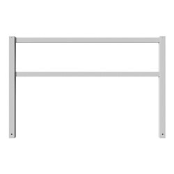 Schake Wegesperren 2,00m + Knieholm, kpl verschweißt