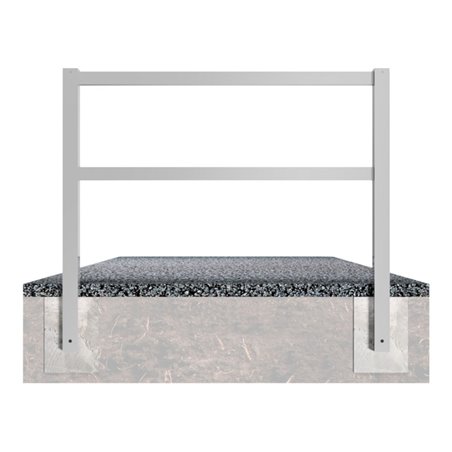 Schake Wegesperren 2,50m + Knieholm, kpl. verschweißt