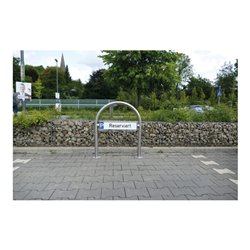 Schake Haltevorrichtung für Parkplatzbeschilderung, 2 Stützpfosten 40x40mm, + Kennzeichenhalter (inkl.), Höhe: 350mm