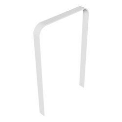 Schake Flachstahlbügel 80x12mm, in gebogener Ausführung Breite: 750mm Gesamthöhe:1200 mm ohne Querholm feuerverzinkt