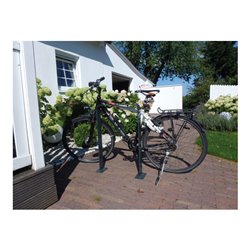 Schake Flachstahlbügel 80x12mm, in gebogener Ausführung Breite: 750mm Gesamthöhe:1200 mm ohne Querholm, beschichtet