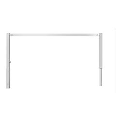 Schake Wegesperren 2,50m ohne Knieholm + Dreikantverschluss, schwenkbar feuerverzinkt