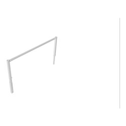 Schake Wegesperren 2,50m ohne Knieholm + Dreikantverschluss, schwenkbar feuerverzinkt