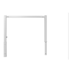 Schake Wegesperren 1,50m ohne Knieholm + Dreikantverschluss, schwenkbar feuerverzinkt