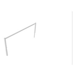 Schake Wegesperren 3,00m ohne Knieholm + Dreikantverschluss, schwenkbar feuerverzinkt