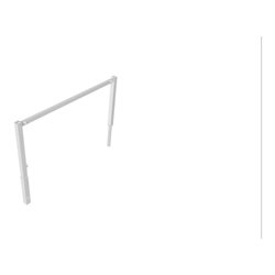 Schake Wegesperren 2,00m ohne Knieholm + Dreikantverschluss, schwenkbar feuerverzinkt