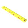 Schake Park, Leitschwelle aus Recycling + Reflektoren 1170 mm x 150 mm x 50 mm + 3 Schrauben, Dübeln in gelb