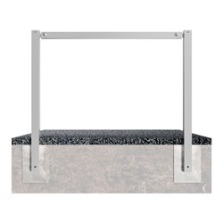 Schake Wegesperren 1,50m feststehend vollbadfeuerverzinkt, ohne Knieholm