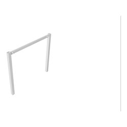 Schake Wegesperren 1,50m feststehend vollbadfeuerverzinkt, ohne Knieholm