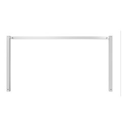 Schake Wegesperren 2,50m feststehend vollbadfeuerverzinkt, ohne Knieholm