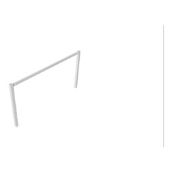 Schake Wegesperren 2,50m feststehend vollbadfeuerverzinkt, ohne Knieholm