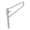 Schake Gatterschranke drehbar 1,50m für Vorhangschloss Drehpfosten: Ø 102mm, Schrankenarm: Ø 60mm zum Einbetonieren,