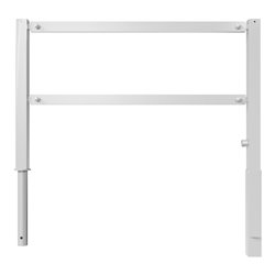 Schake Wegesperren 1,50m + Knieholm + Dreikantverschluss, schwenkbar feuerverzinkt