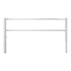 Schake Wegesperren 2,50m + Knieholm + Dreikantverschluss, schwenkbar feuerverzinkt