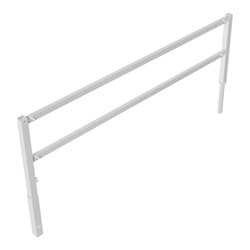 Schake Wegesperren 3,00m + Knieholm + Dreikantverschluss, schwenkbar feuerverzinkt