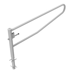 Schake Gatterschranke drehbar 2,50m mit Profilzylinder