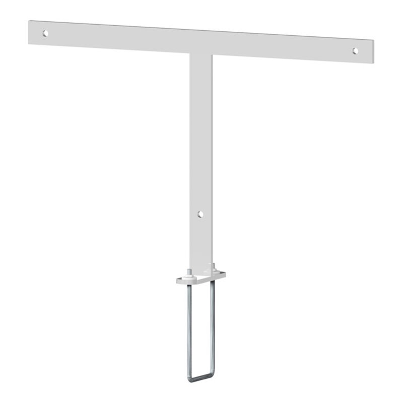 Schake Halterung für Schild Ø 450 mm + Universalbügel für montage an Höhenbegrenzer Querrohr