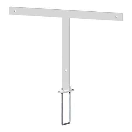 Schake Halterung für Schild Ø 450 mm + Universalbügel für montage an Höhenbegrenzer Querrohr