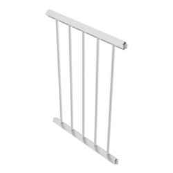 Schake Schutzzaun, Gitter 750mm weiß, beschichtet