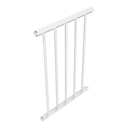 Schake Schutzzaun, Gitter 750mm weiß, beschichtet