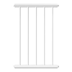 Schake Schutzzaun, Gitter 750mm weiß, beschichtet